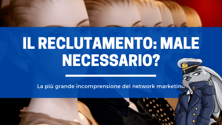 Il reclutamento è un male necessario?